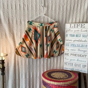 Short Aztec Skirt